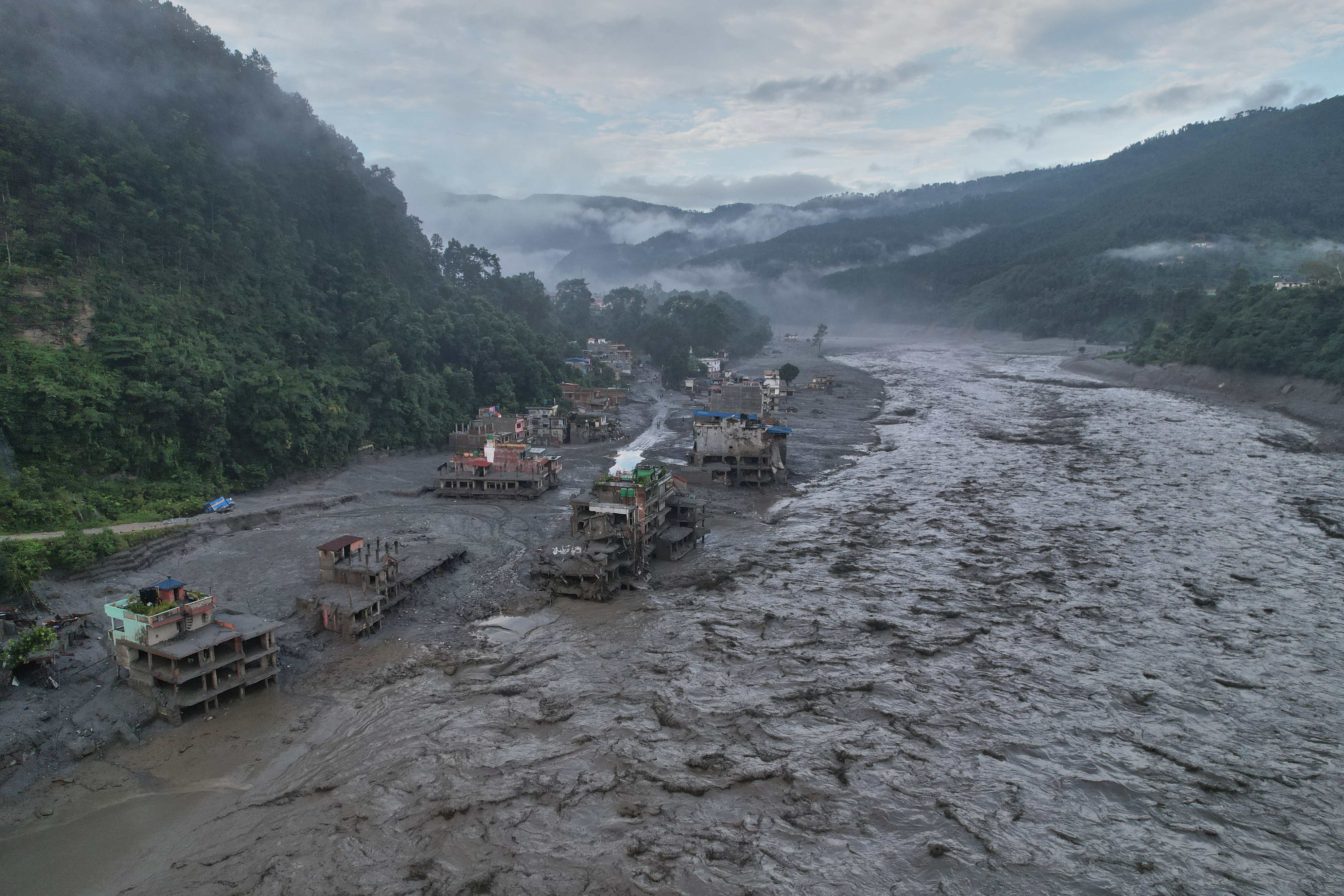 nepal flood