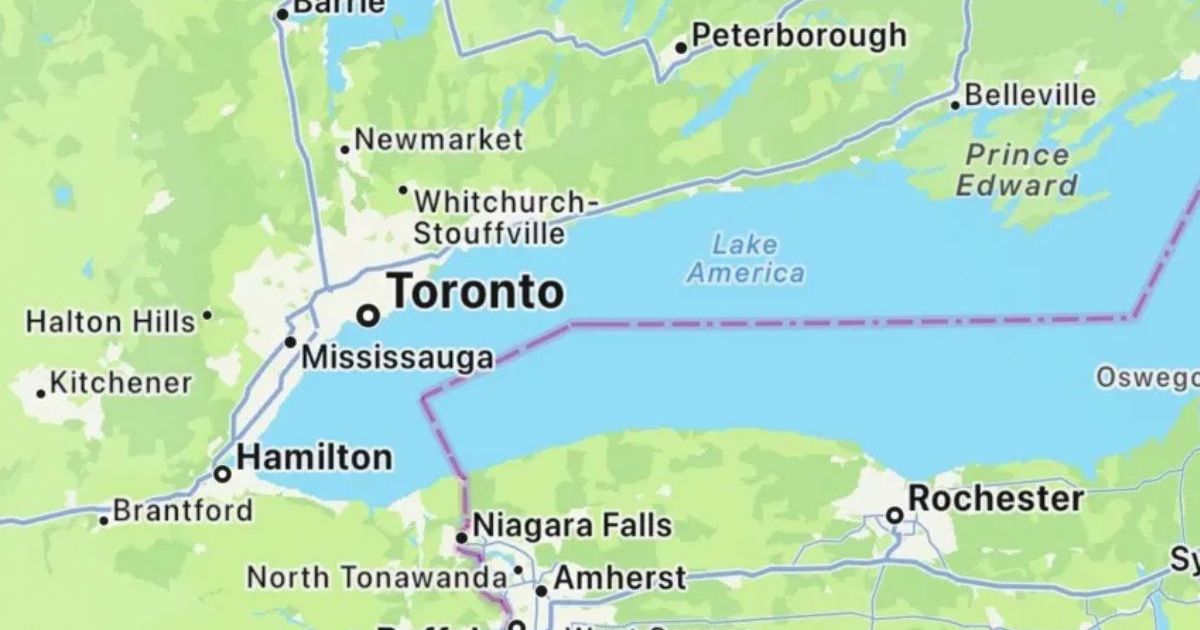 'OG of mapping' surges after defying Trump's lake name change