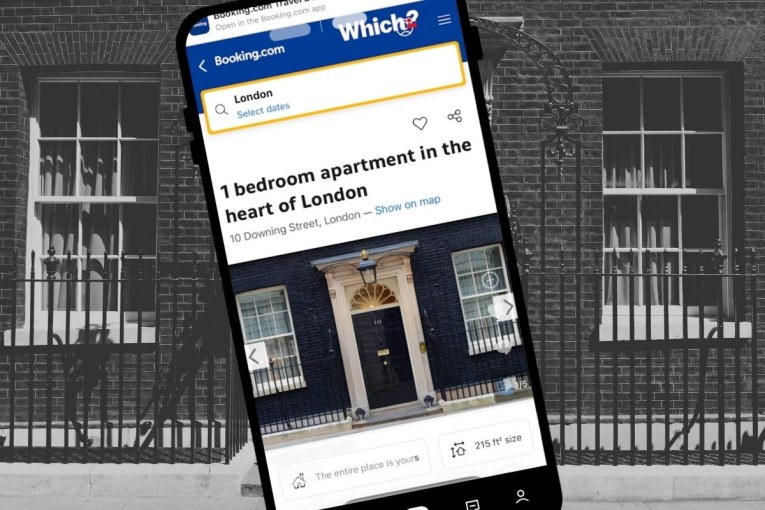 No.10 Downing Street listed in Booking.com dupe