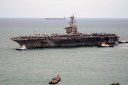 Rust, exhaustion as US ship ends record ocean stint