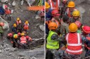 Cheers as workers pulled alive from Nepal tunnel