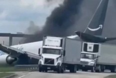 Five killed in Amazon Prime Air cargo jet crash