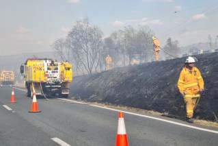Fires, heat and looming El Niño menace east coast
