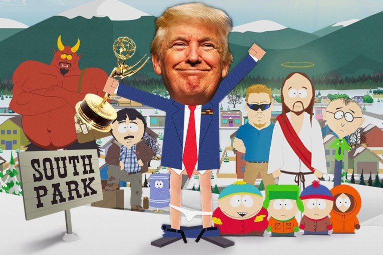 <i>South Park</i> wins Emmy, uses it to mock Trump