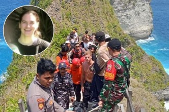 ‘Huge sorrow’: Aussie tourist dies in Bali cliff fall