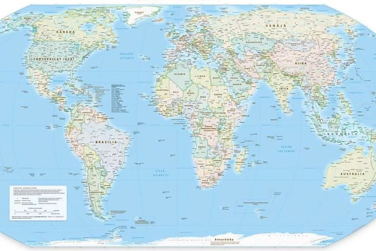 New world map makes Australia and Africa look bigger – what’s the fuss about?
