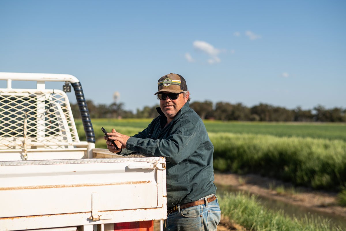 Farmer Andrew Gill