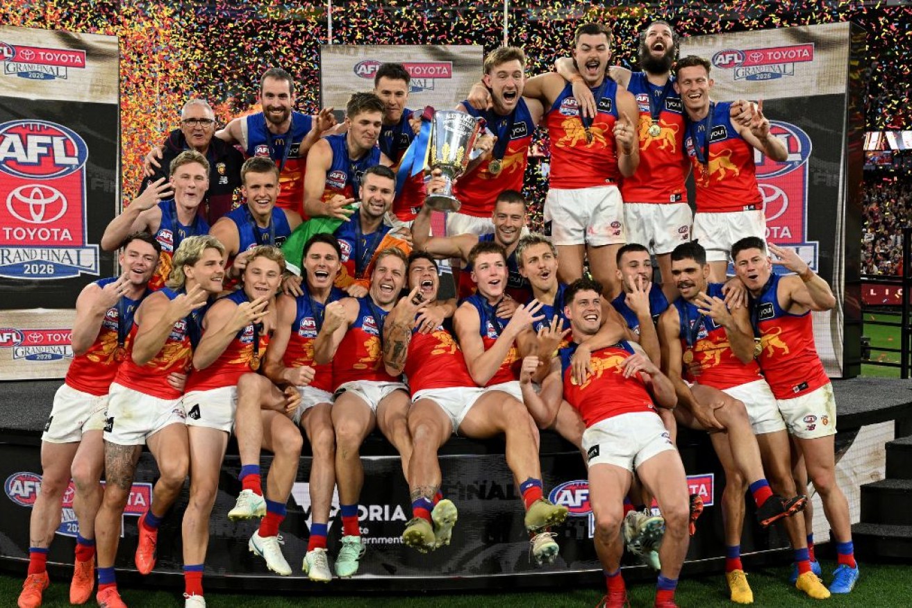 The Lions are still the kings of the AFL after roaring back to win their third straight premiership.