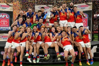 Lions make history with Grand Final three-peat