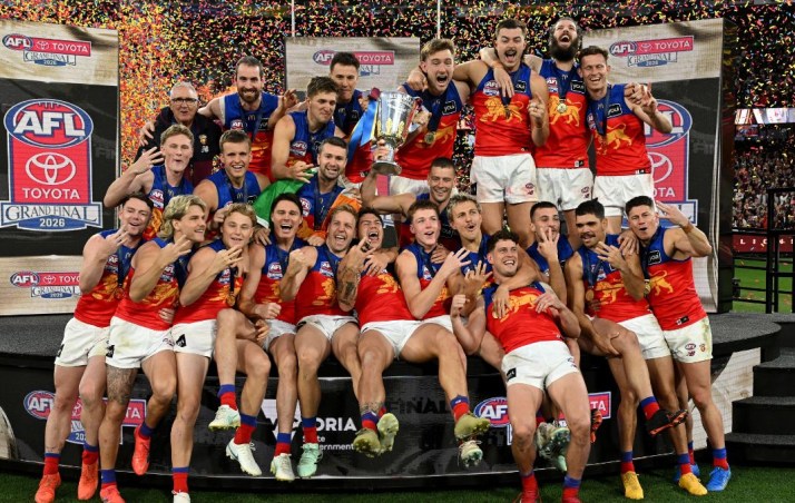 Lions make history with Grand Final three-peat