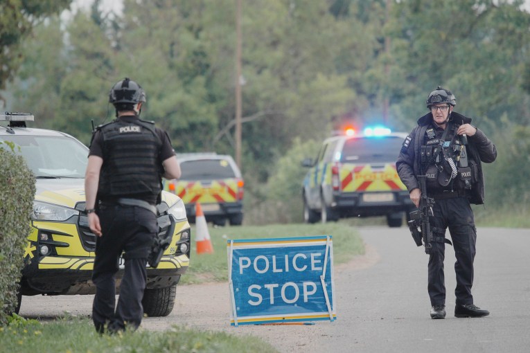 Five arrested near UK airbase over alleged bomb plot