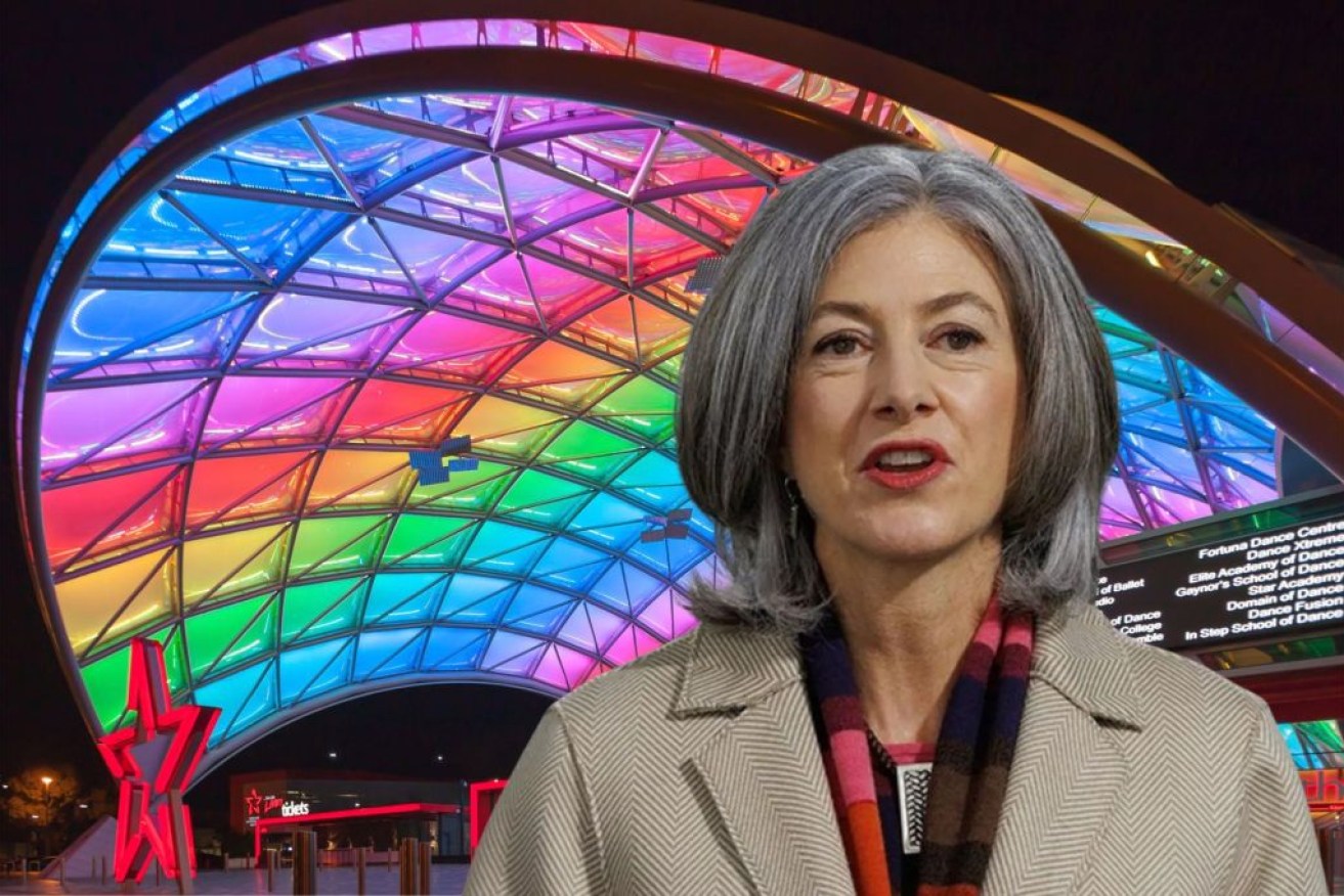 SA's chief public health officer Nicola Spurrier has warned a person infectious with measles was at the Adelaide Entertainment Centre. <i>Photos: Wikimedia / InDaily</i>