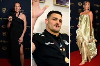 Nathan Cleary accepts Dally M from his couch
