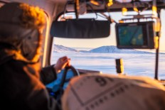 Auroras, penguins: Life and work in Antarctica
