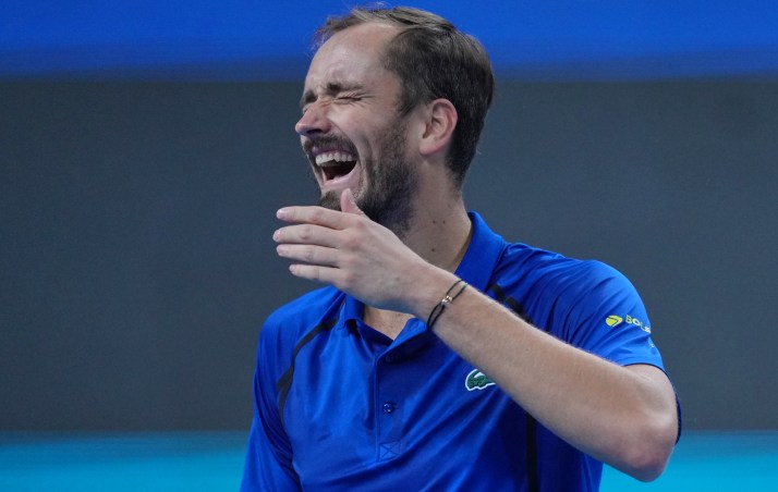 Medvedev disqualified after injury to fan