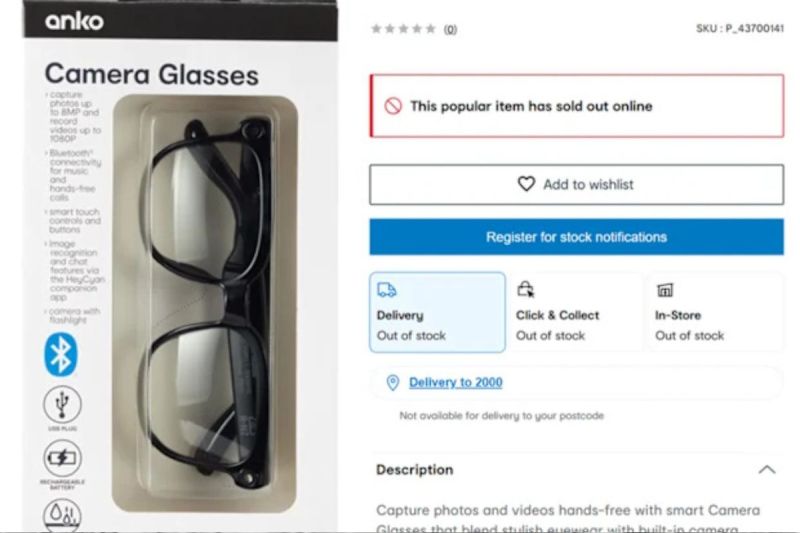 kmart glasses