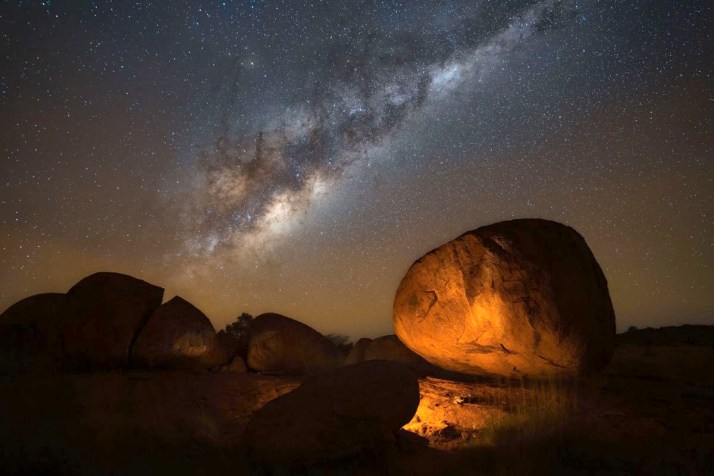 Boulders are officially the NT’s best stargazing spot