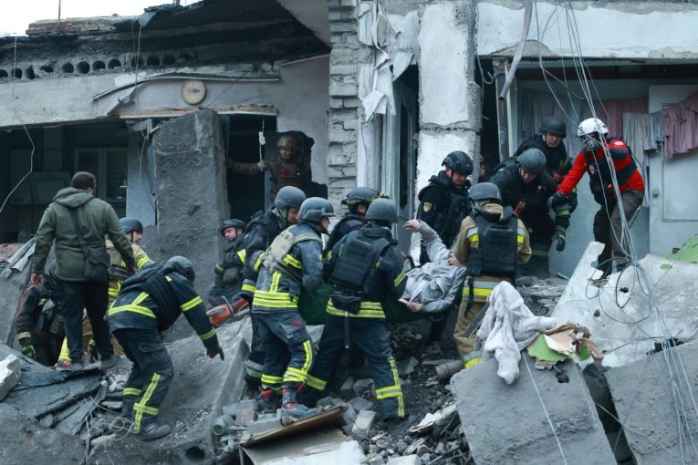 Russian attack on Ukrainian city kills 12 after US move