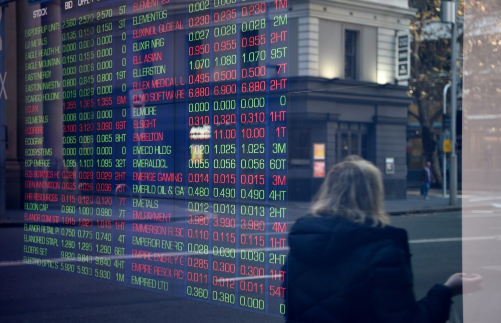 ASX market boards