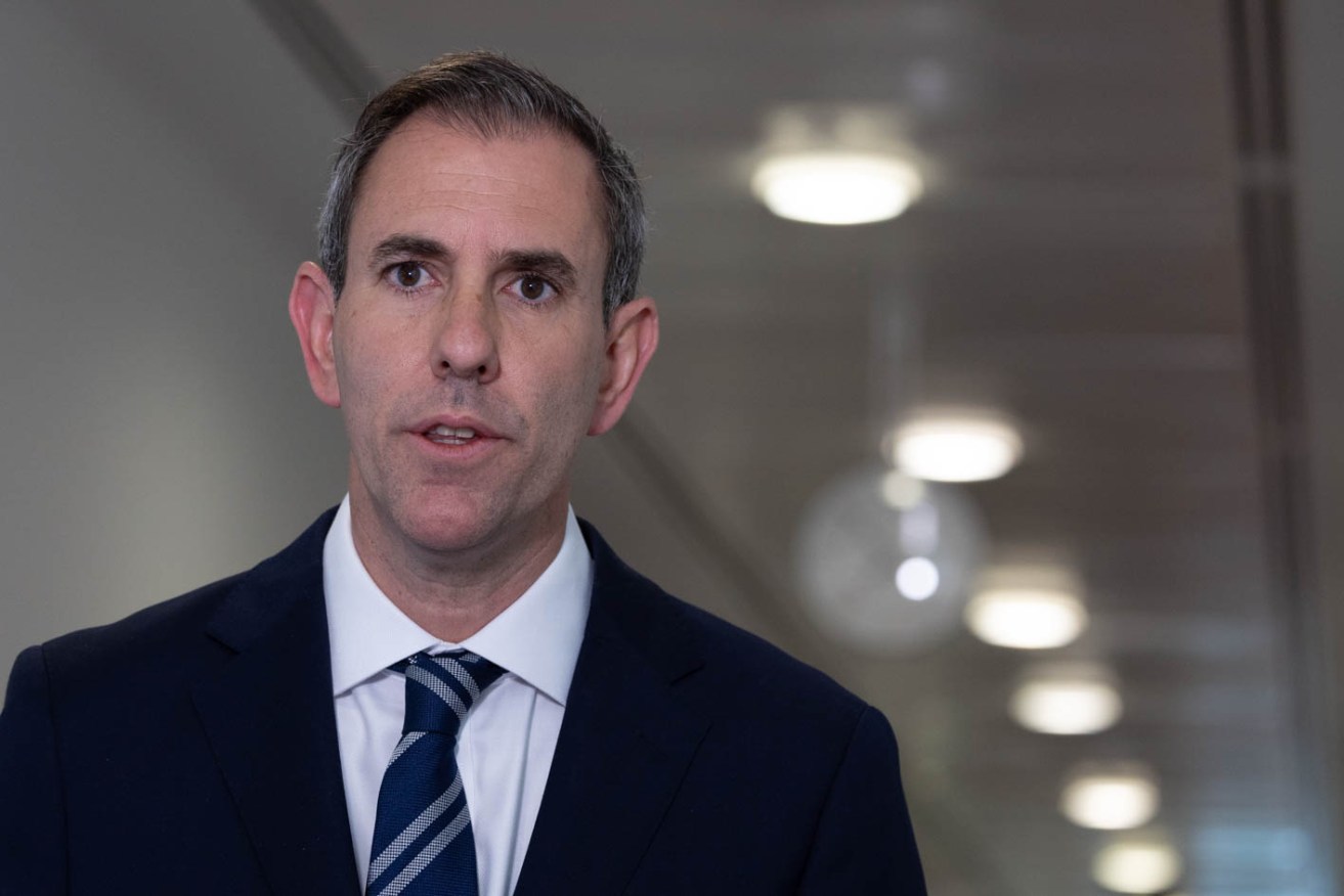 Treasurer Jim Chalmers insists he and the PM 'had the same view'. <i> Photo: Mike Bowers</i>