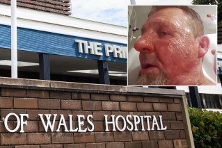 Patient accused of setting man alight at hospital