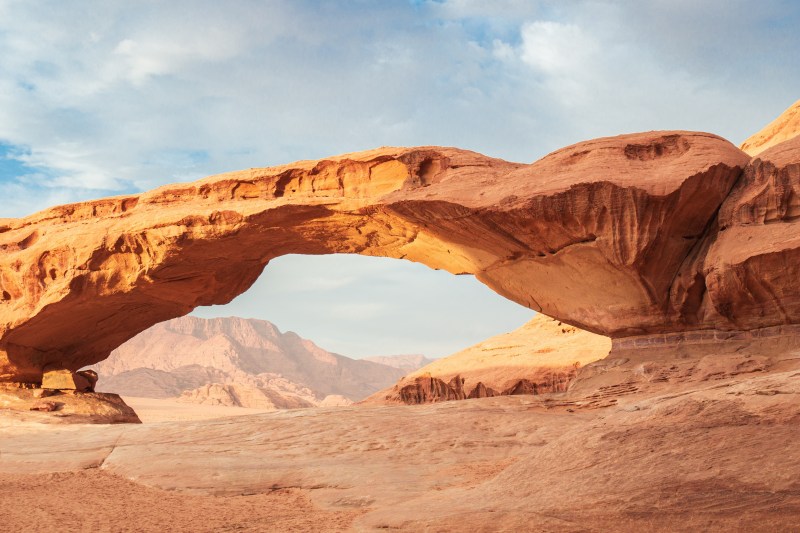 wadi rum sunset