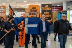 ‘There will be delays’: Airport staff walk off job