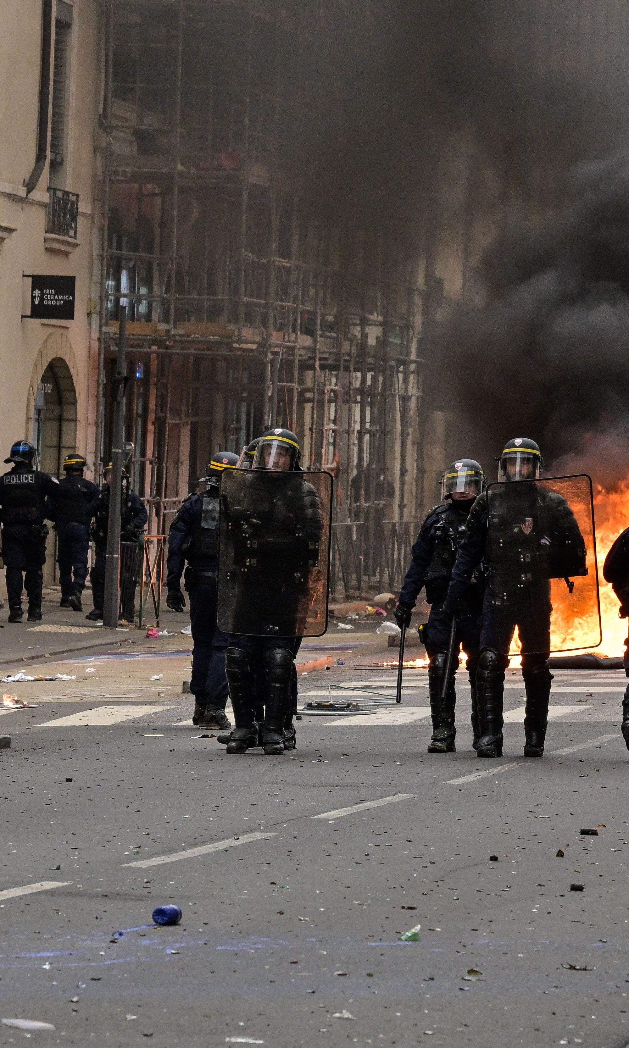 france protests