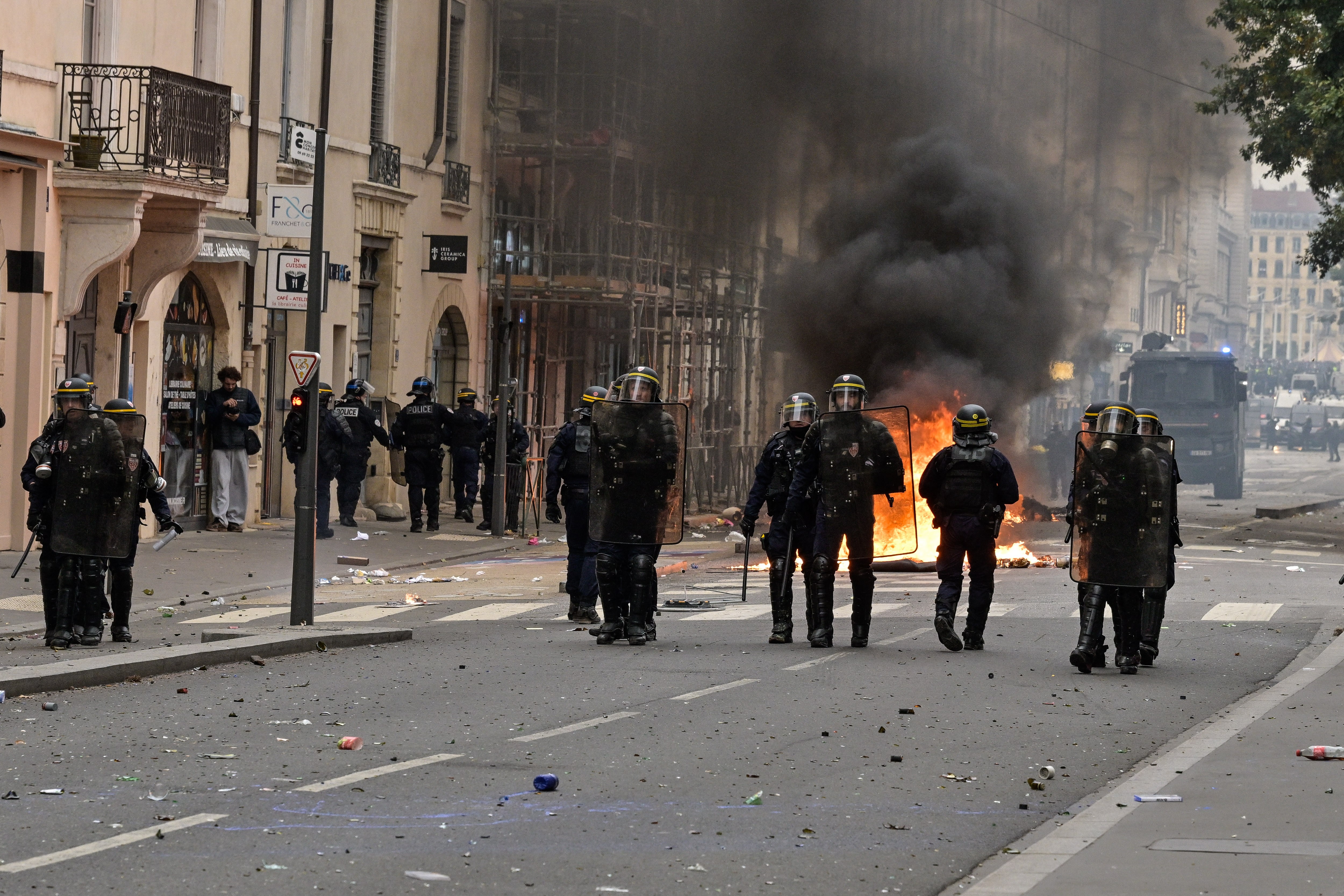 france protests