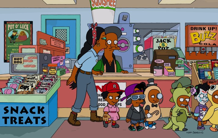 Exiled Apu breaks nine-year <i>Simpsons</I> silence