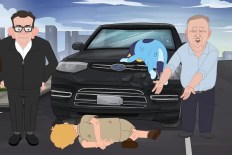 Hanson hits back after AFP cartoon claims
