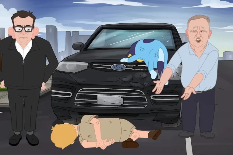 Hanson hits back after AFP’s cartoon claims