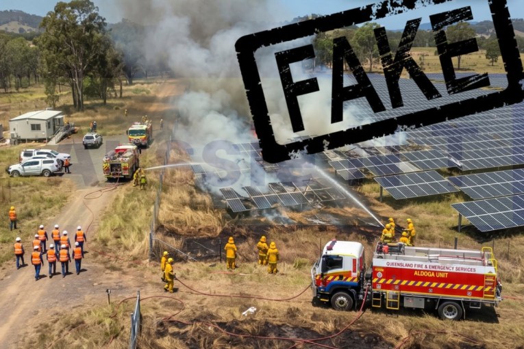 Aus news sensationalised with clickbait AI images