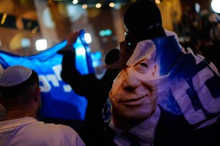 Exit polls show deadlock in pivotal Israeli election