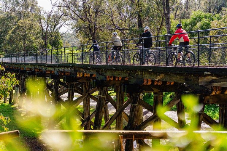 Scenic WA town home to 100km of forest tracks