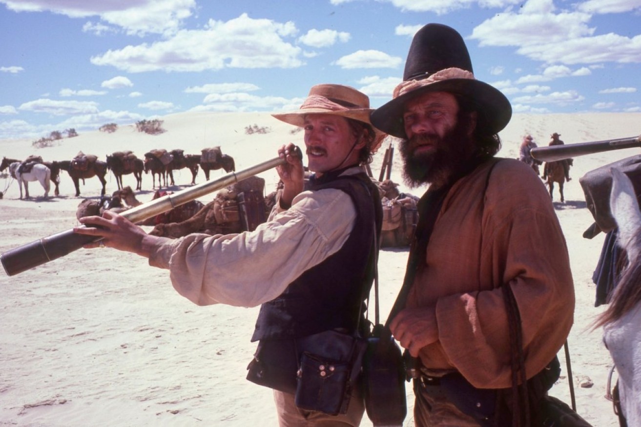 NIgel Havers and Jack Thompson starred in 1985 film Burke and Wills.