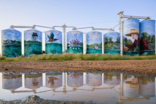From storage to stardom: New heights for silo art