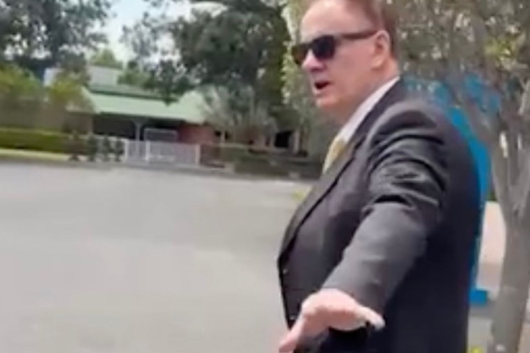 Latham served with bankruptcy papers at the races